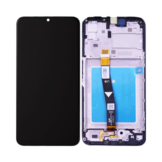 Touch+Display+Frame Samsung Galaxy A226/A22 5G 2021 Service Pack Preto